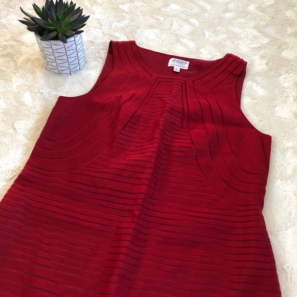 M.S.S.P Red dress size 8 - Picture 2 of 8